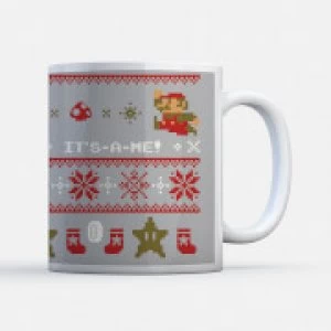 Nintendo Super Mario Ho Ho Ho Its-a-me Mug