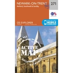 Newark-On-Trent by Ordnance Survey (Sheet map, folded, 2015)