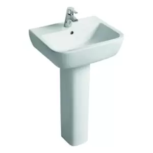 Ideal Standard Tempo One Taphole Washbasin White 550 mm T058601