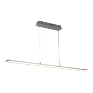 Searchlight Lighting - Searchlight Beam LED Bar Pendant - Satin Nickel - 1000mm