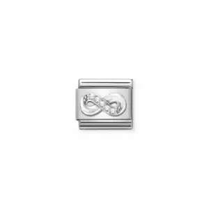 Nomination 330304/41 Composable CL SYMBOLS Steel Cubic Jewellery