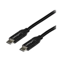 StarTech USB-C to USB-C Cable w/ 5A PD - M/M - 2m (6 ft.) - USB 2.0 - USB-IF Certified