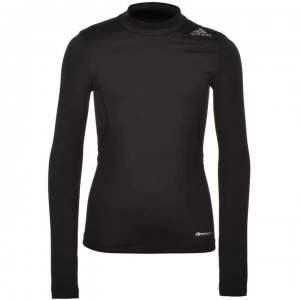 adidas Boys Training Long Sleeve T-Shirt - Black