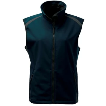 Womens Soft-shell Gillet Navy XL - Sitesafe