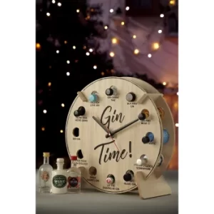 Novelty Clock with Gin