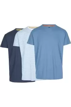 Triplex Marl Short-Sleeved T-Shirt Set (Pack of 3)