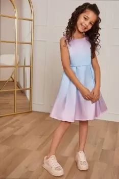 Younger Girls Ombre Sleeveless Midi Dress