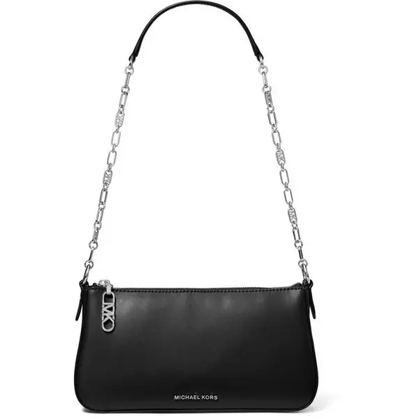 MICHAEL Michael Kors Empire Medium Chain Shoulder Bag - Black One Size