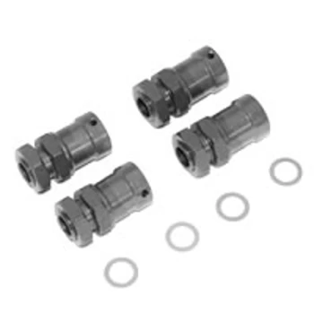 Fastrax 1/8Th 15Mm Extension Hub Adaptors - To Widen Track