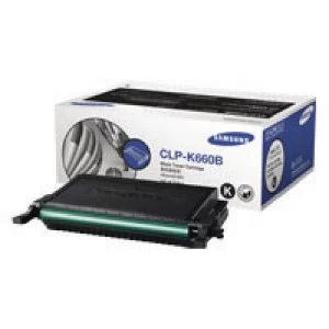 Samsung CLP K660B Black High Yield Toner Cartridge ST906A