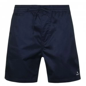 Gant Relax Logo Shorts - Navy 410