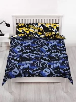 Batman Camo Duvet Set, Multi, Size Single