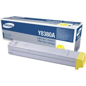 Samsung CLX-Y8380A Yellow Laser Toner Ink Cartridge