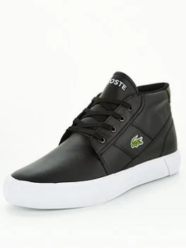 Lacoste Gripshot Chukka 03211 Cma Trainer - Black/White, Size 8, Men