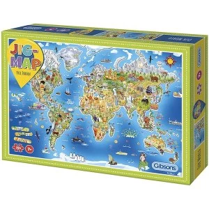 Our World Map Jigsaw Puzzle - 250 Pieces