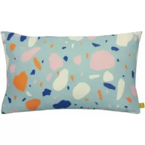 Furn Terra Cushion Cover (30cm x 50cm) (Aqua Blue) - Aqua Blue