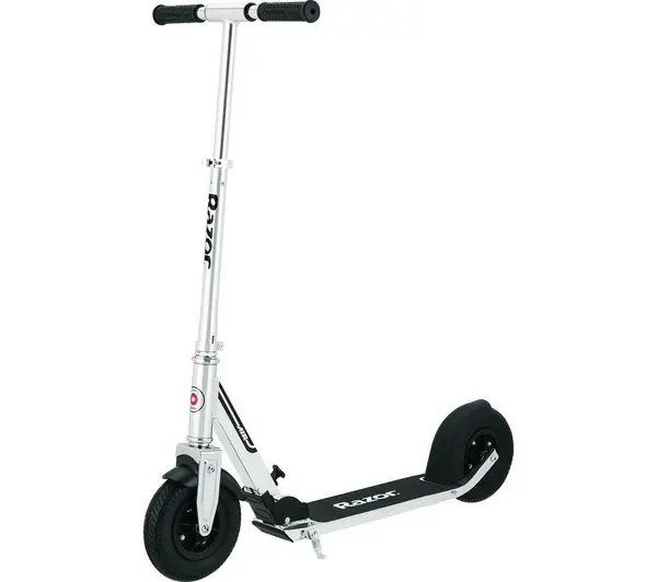 RAZOR A5 Air Folding Kids Kick Scooter - Silver & Black/Grey,Black 845423018245