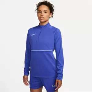 Nike Dri-FIT Academy Womens Drill Top - Blue