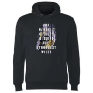 Avengers The Strongest Will Hoodie - Black