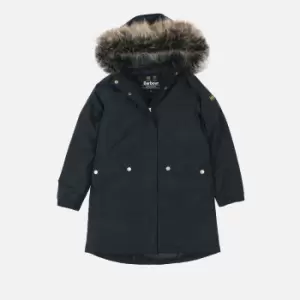 Barbour International Girls Blanca Jacket - Black - XXL (14-15 Years)