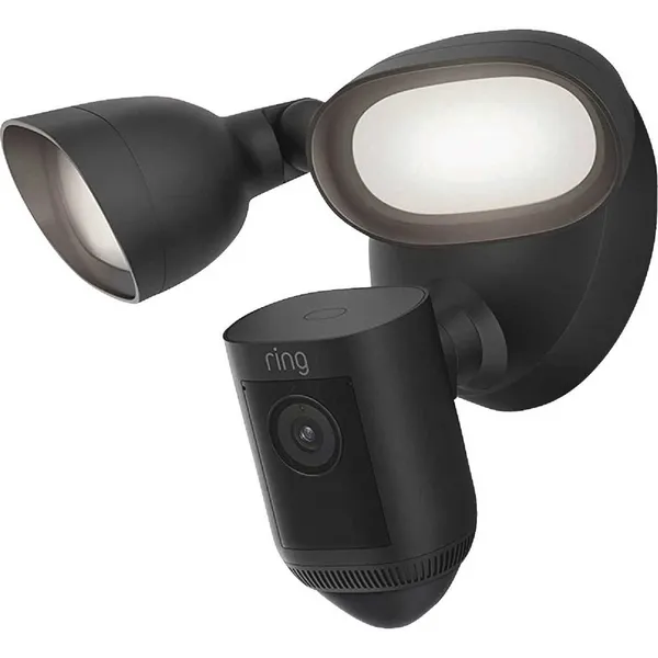 Ring Floodlight Camera and Chime Pro Black