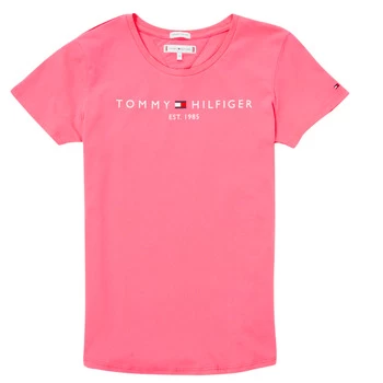 Tommy Hilfiger KG0KG05242-THJ Girls Childrens T shirt in Pink - Sizes 12 years