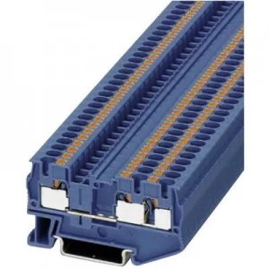 Phoenix Contact PT 4-TWIN BU 3211775 Continuity Number of pins: 3 0.2 mm² 4 mm² Blue