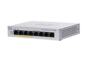 Unmanaged, 8 x 10/100/1000 ports (4 x PoE, 32W power budget), UK