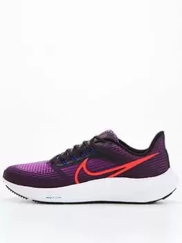 Nike Air Zoom Pegasus - Black/Pink , Black/Pink, Size 4, Women