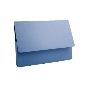Exacompta Guildhall Document Wallet 285gsm A4 Blue Pack of 50