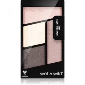 Wet n Wild Color Icon Eyeshadow Quad Eyeshadow Palette Shade Silent Treatment 4.5 g