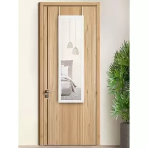 Vivo Over The Door Full Length Mirror - White