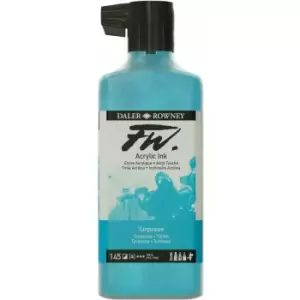 Daler-Rowney FW Artists Acrylic Ink 180ml Turquoise