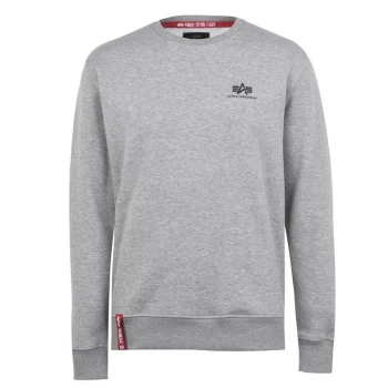 Alpha Industries Basic Small Logo Sweatshirt - Grey