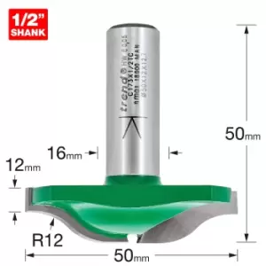 Trend CRAFTPRO Raised Panel Ogee Router Cutter 50mm 12mm 1/2"