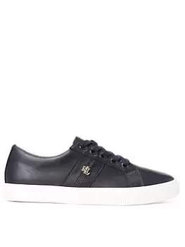 Lauren by Ralph Lauren Janson Sneaker, Navy, Size 5, Women