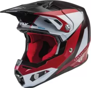 FLY Racing Formula Carbon Prime Motocross Helmet, black-white-red, Size XL, black-white-red, Size XL