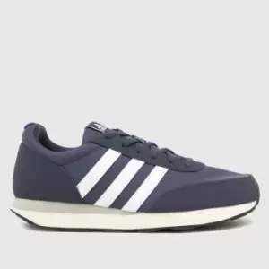 Adidas Run 60s 3.0 Trainers In Navy & White