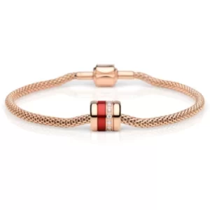 Ladies Bering Red Rose Bracelet