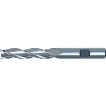 22.00MM HSS-Co 8% 3 Flute Weldon Shank Long Series Slot Drills - Uncoa - Swisstech