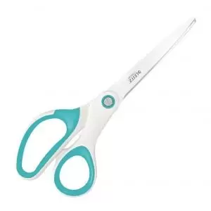 Leitz WOW Titanium Office Scissors 205mm Ice Blue 53192051