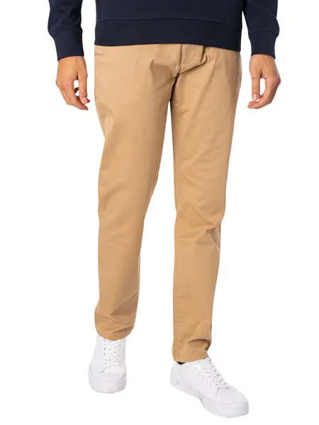 Farah Lawson Twill Chinos Burnt Sand 32W x 32L