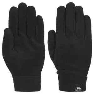 Trespass Mens Gaunt II Fleece Gloves (L) (Black)