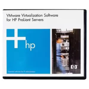 HP Enterprise VMware vSphere Standard 1 Processor 1yr E-LTU/Promo virtualization software 1 year(s)