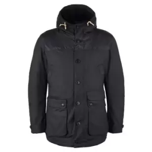 Barbour Game Parka Wax - Black