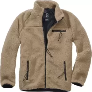 Brandit Teddy Fleece Jacket Between-seasons Jacket camel