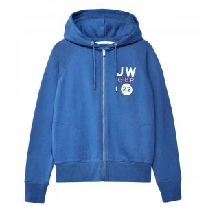 Jack Wills Hayley Lightweight Zip Through - Blue