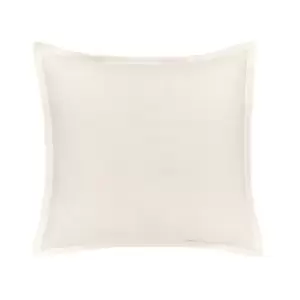 William Morris Pure Linen Cotton Sham Pillowcase, White