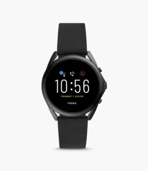 Fossil Men Gen 5 LTE Smartwatch Black Silicone