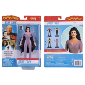 Noble Collection Star Trek Counseler Troi BendyFig 7.5" Action Figure